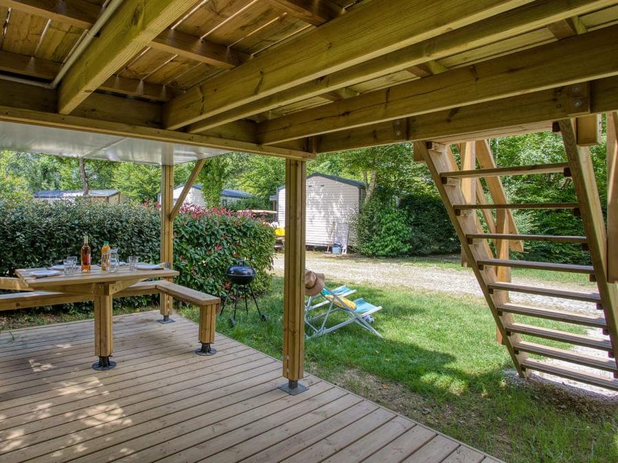 Hébergement 4 personnes - Cabane Camp'étoile 20m² - 2 chambres 4