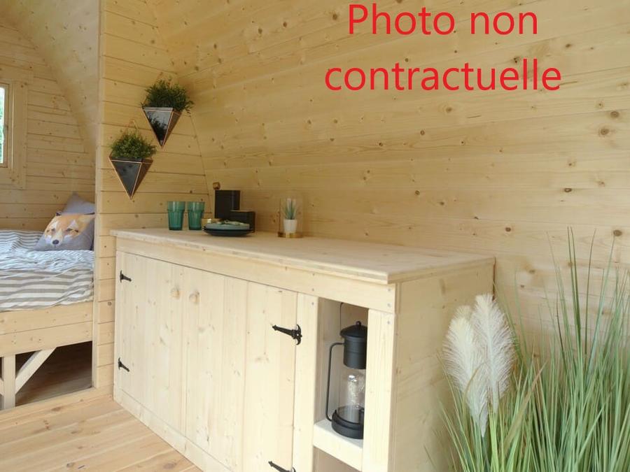 Unique 4 personnes - Cabane POD 14m² - 2 chambres 2