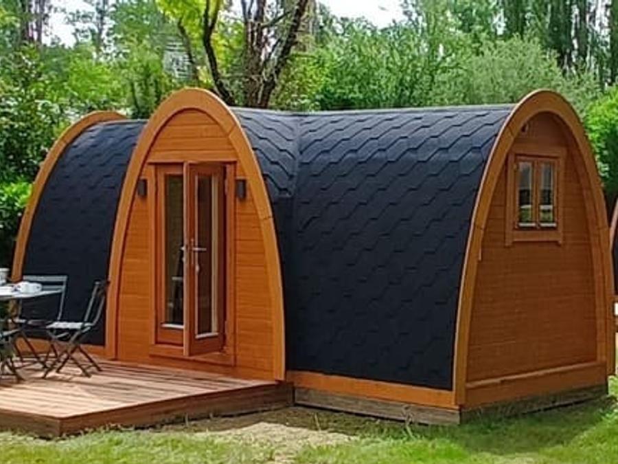 Unique 4 personnes - Cabane POD 14m² - 2 chambres 8