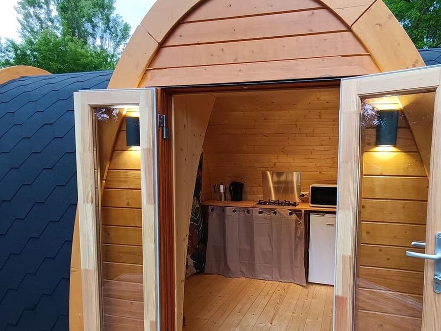 Unique 4 personnes - Cabane POD 14m² - 2 chambres 12