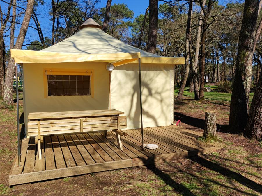 Bungalow toilé 5 personnes - Bungalow Toilé (Sans sanitaires) 5