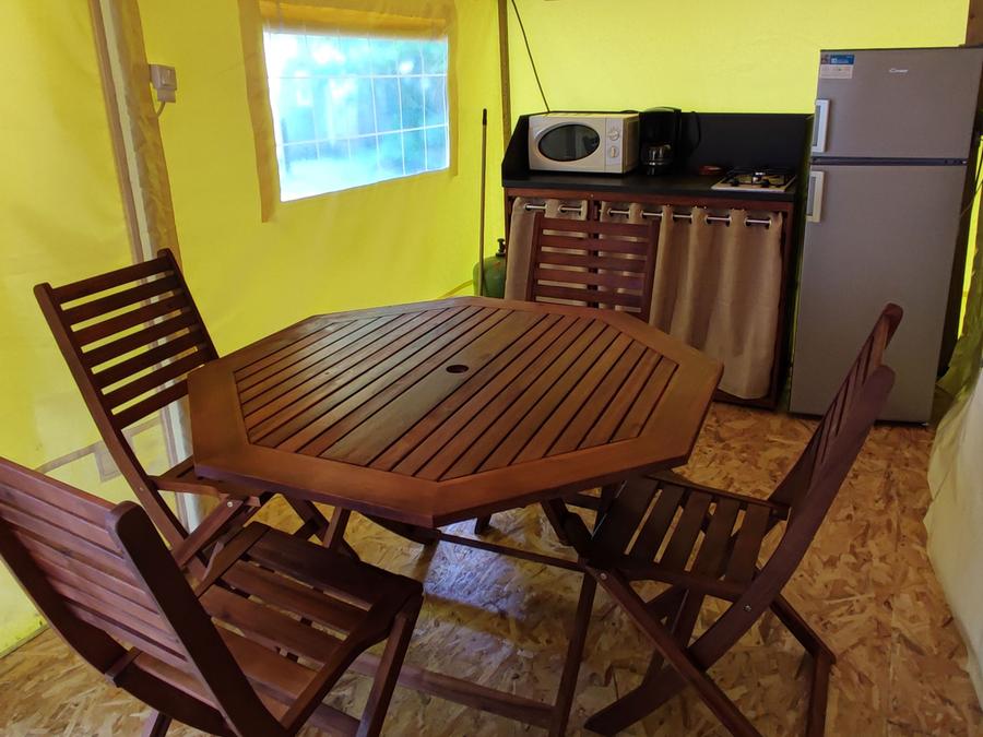 Bungalow toilé 5 personnes - Bungalow Toilé (Sans sanitaires) 6