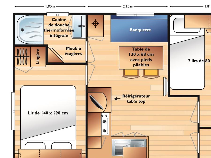 Mobilhome 4 personnes - VENUS 6