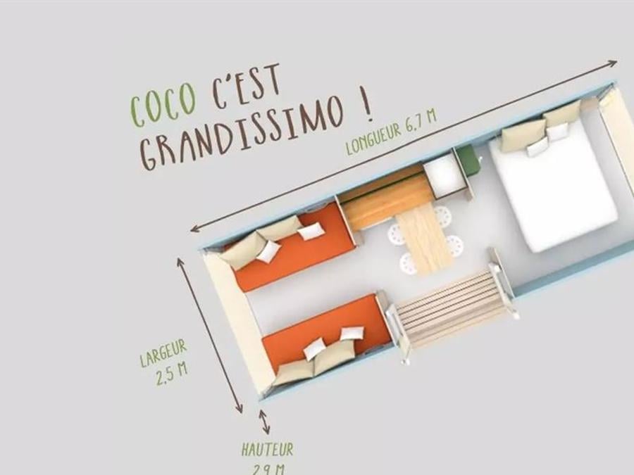 Tente 4 personnes - Coco Sweet 3