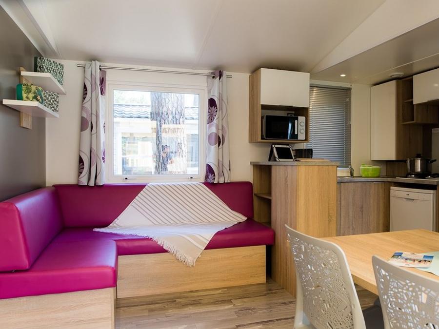 Mobilhome 9 personnes - Confort 4 chambres 1