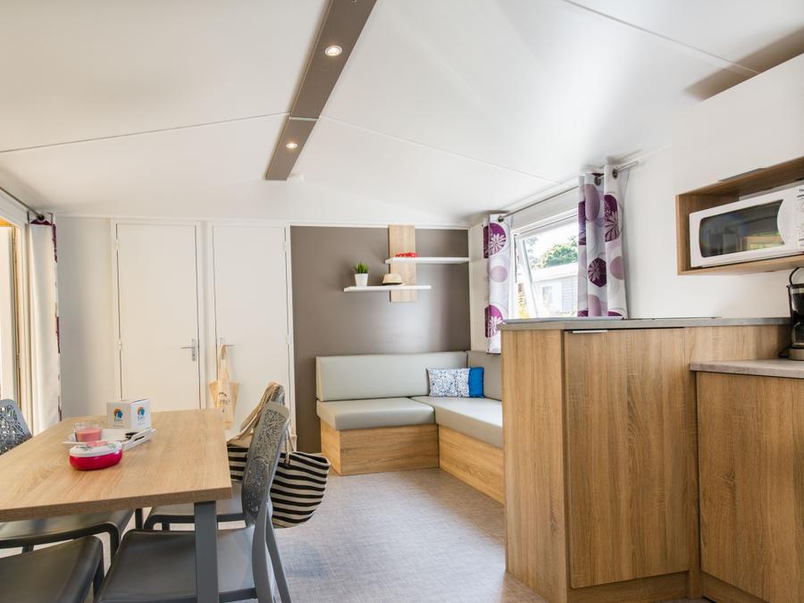 Mobilhome 5 personnes - Confort 2 chambres 4