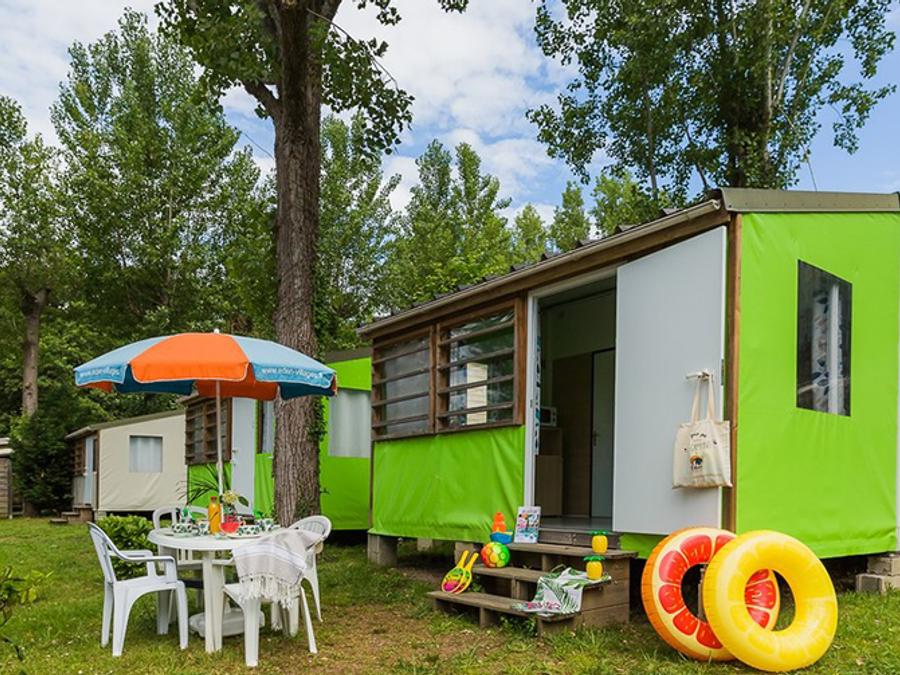 Tente en toile et en bois 5 personnes - Tithome 4/5 pers. 0