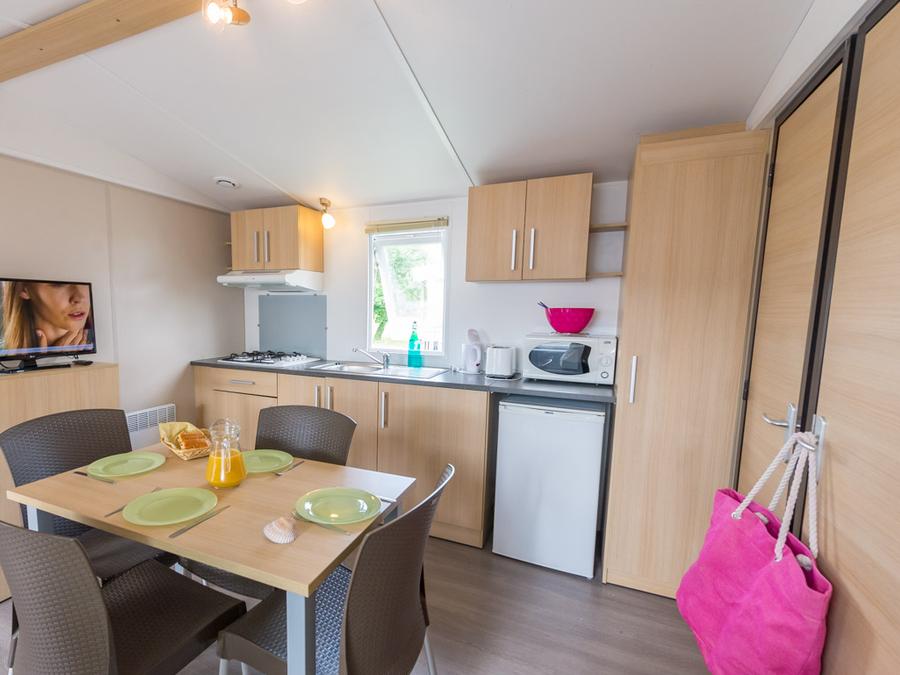 Mobilhome 4 personnes - Confort Plus - 2 chambres - 29 m², 1