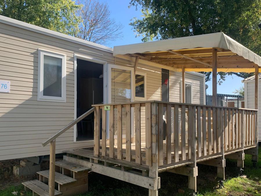 Mobilhome 8 personnes - 3 chambres avec terrasse couverte 7