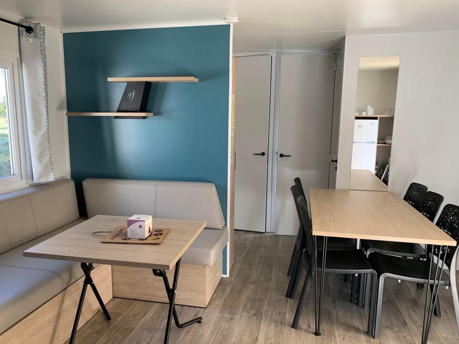 Mobilhome 10 personnes - Mobilhome 10 places avec 2 SDB 2 WC 3