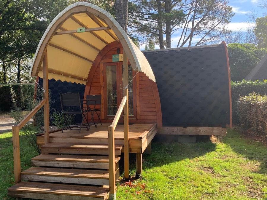 Hébergement 2 personnes - Pod 2 pers. - 1 lit double - avec WC et SDB 1