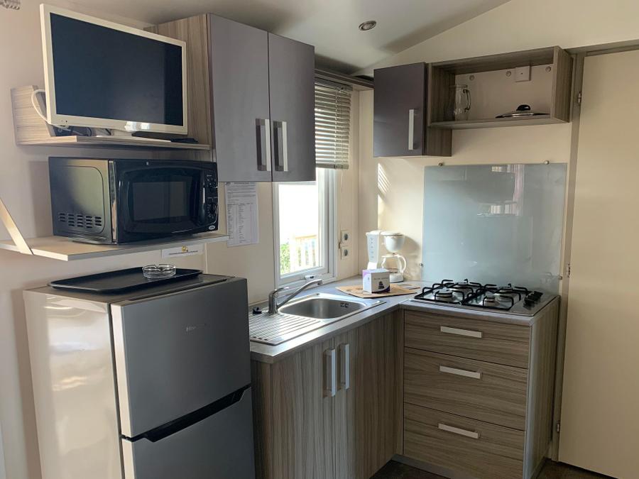 Mobilhome 8 personnes - 6/8 pers. - Terrasse couverte - 3 chambres, SAMEDI 11