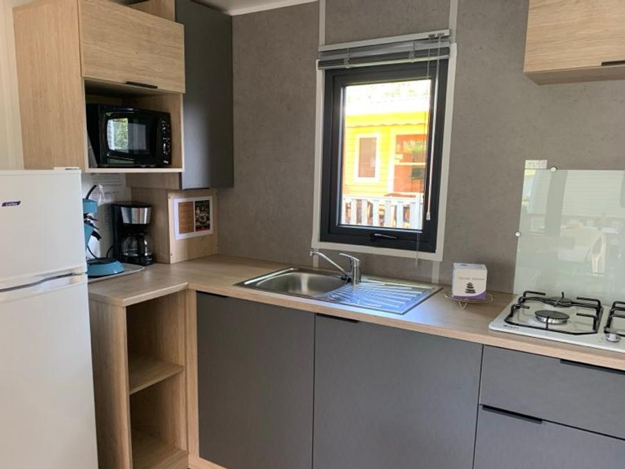 Mobilhome 2 personnes - 2 pers. - Terrasse couverte - 2 chambres 2 Pers. SAMEDI 2