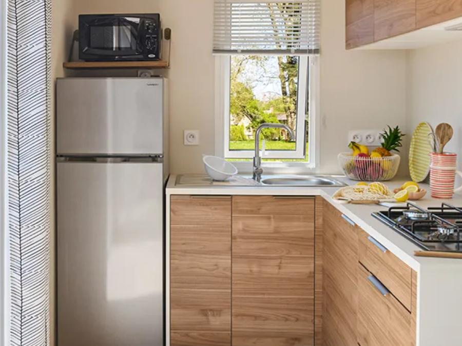 Mobilhome 14 personnes - 5 chambres (+ 1 convertible) - Terrasse couverte 1
