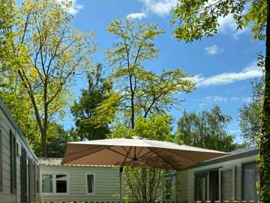 Mobilhome 14 personnes - 5 chambres (+ 1 convertible) - Terrasse couverte 6
