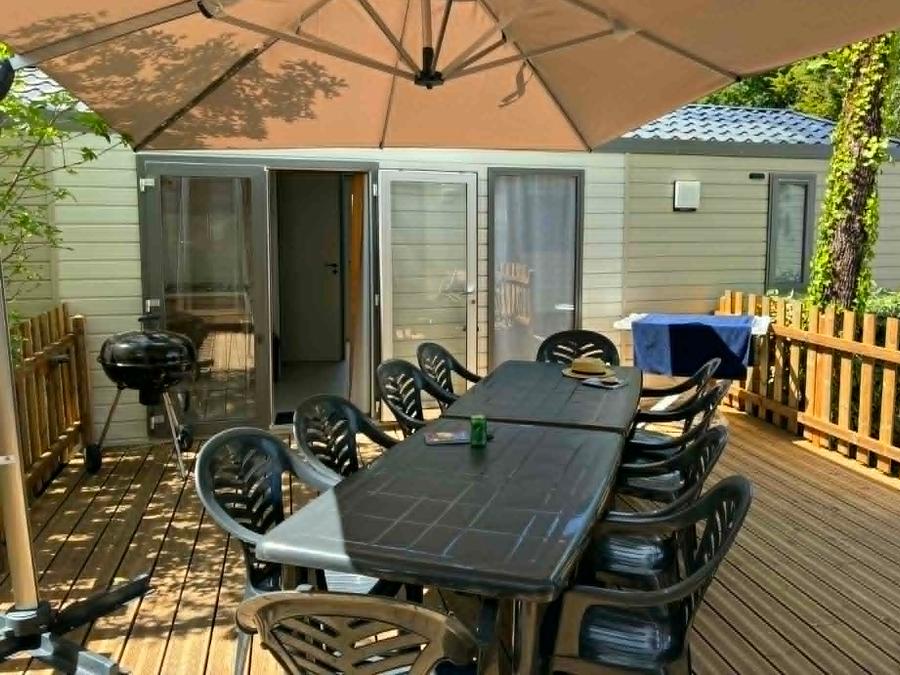 Mobilhome 14 personnes - 5 chambres (+ 1 convertible) - Terrasse couverte 5