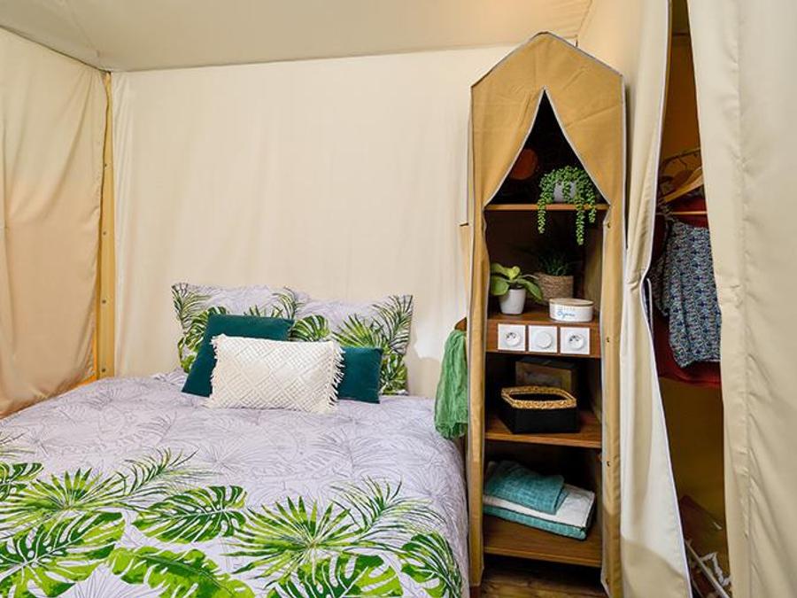 Tente en toile et en bois 5 personnes - Jungle Lodge 5