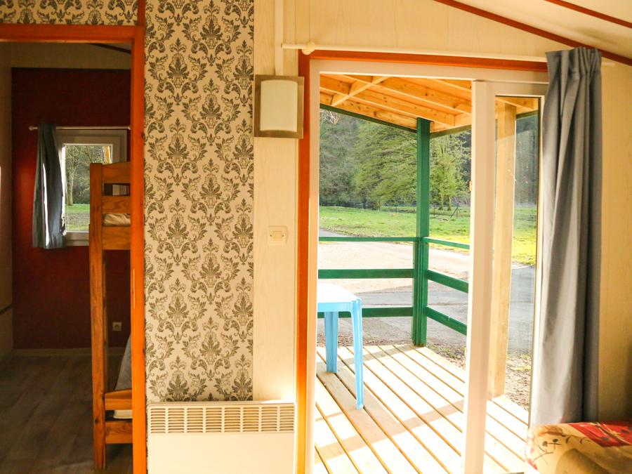 Chalet 4 personnes - Chalet locatif 2 chambres avec cuisine et WC séparé 3