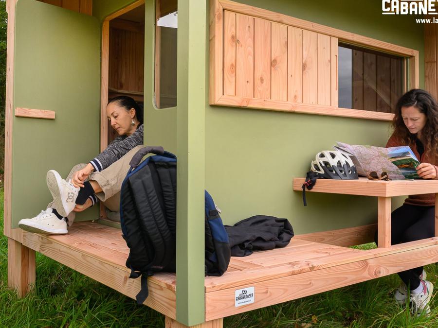 Hébergement 2 personnes - Cabanétape 3