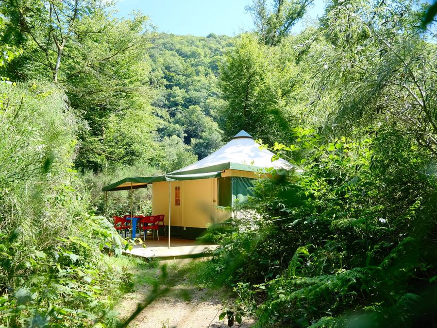 Bungalow toilé 4 personnes - des bois 0