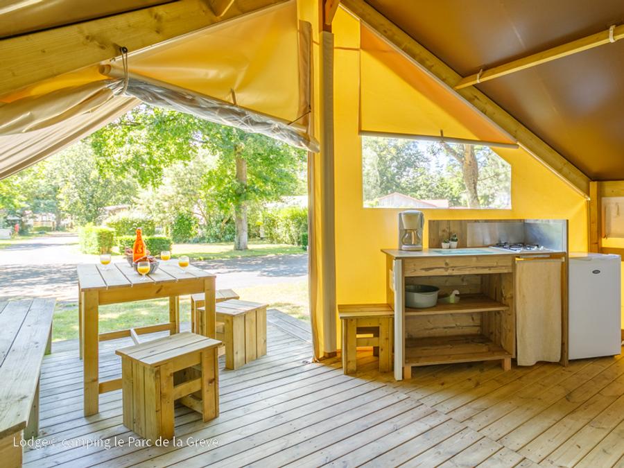 Lodge 4 personnes - Ecolodge Lodge (gamme Nature) 3