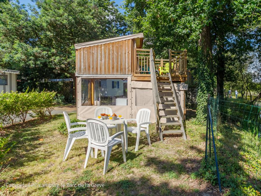 Lodge 4 personnes - Ecolodge Campétoile (gamme Nature) 1