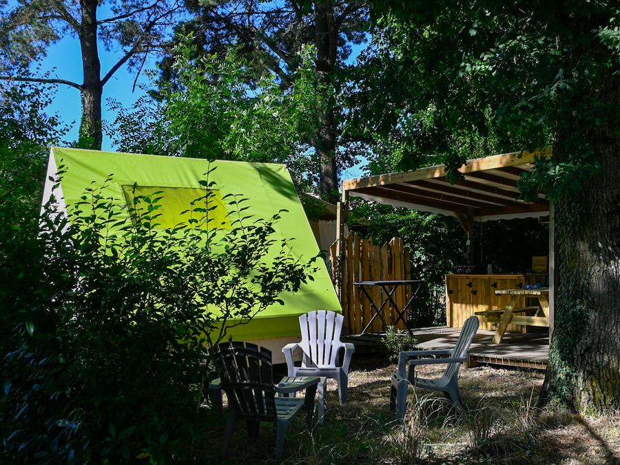Tente 4 personnes - Ecolodge trappeur (gamme Nature) 2