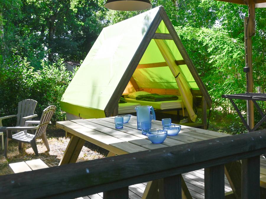Tente 4 personnes - Ecolodge trappeur (gamme Nature) 0