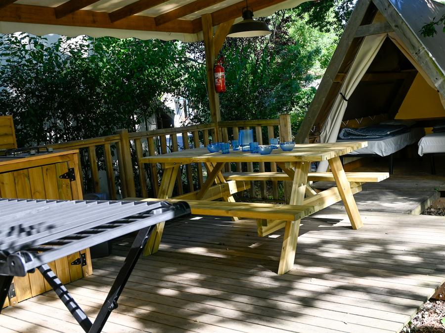 Tente 4 personnes - Ecolodge trappeur (gamme Nature) 1