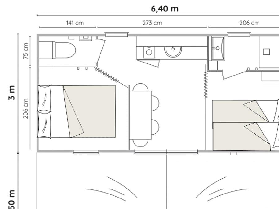 Bungalow 4 personnes - Ecolodge Cocosweet (gamme Cosy) 6