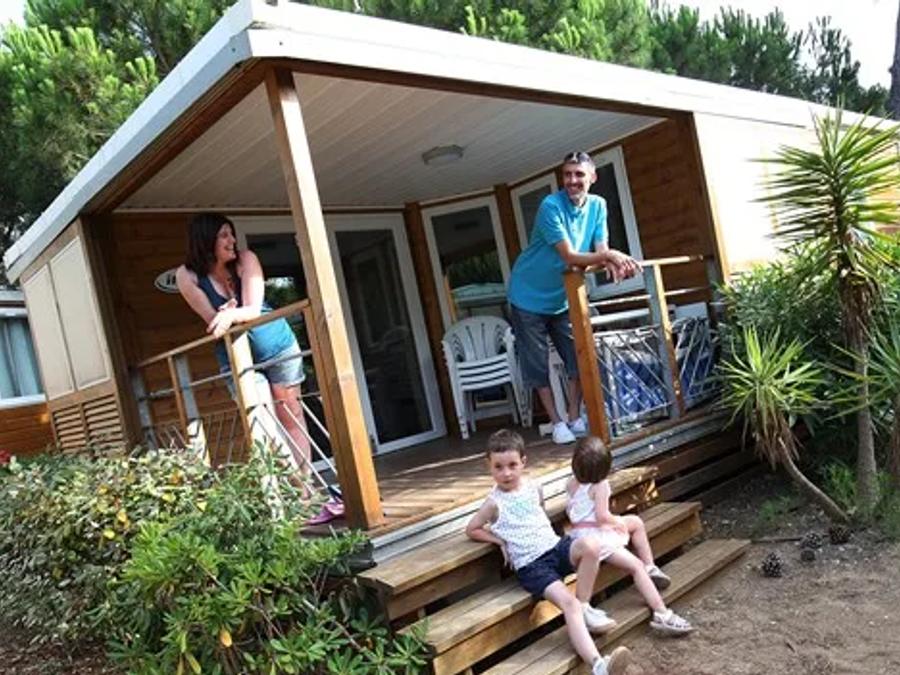 Mobilhome 7 personnes - 5/7 pers climatisé 0