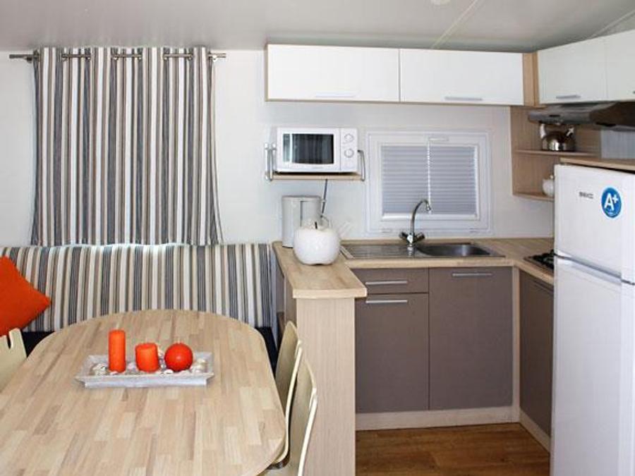 Mobilhome 2 personnes - Magnolia 2 personnes inclus possibilité d'ajouter 2 personnes supplémentaire (payant) voir avec partenaire 12
