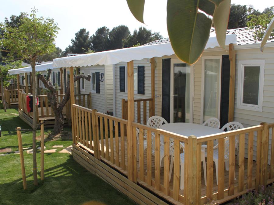 Mobilhome 2 personnes - Magnolia 2 personnes inclus possibilité d'ajouter 2 personnes supplémentaire (payant) voir avec partenaire 14