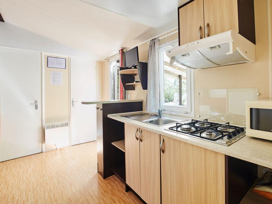 Mobilhome 2 personnes - Olea - 2 personnes inclus possible 2 personnes supplémentaires en option payante à réserver auprès du fournisseur 2