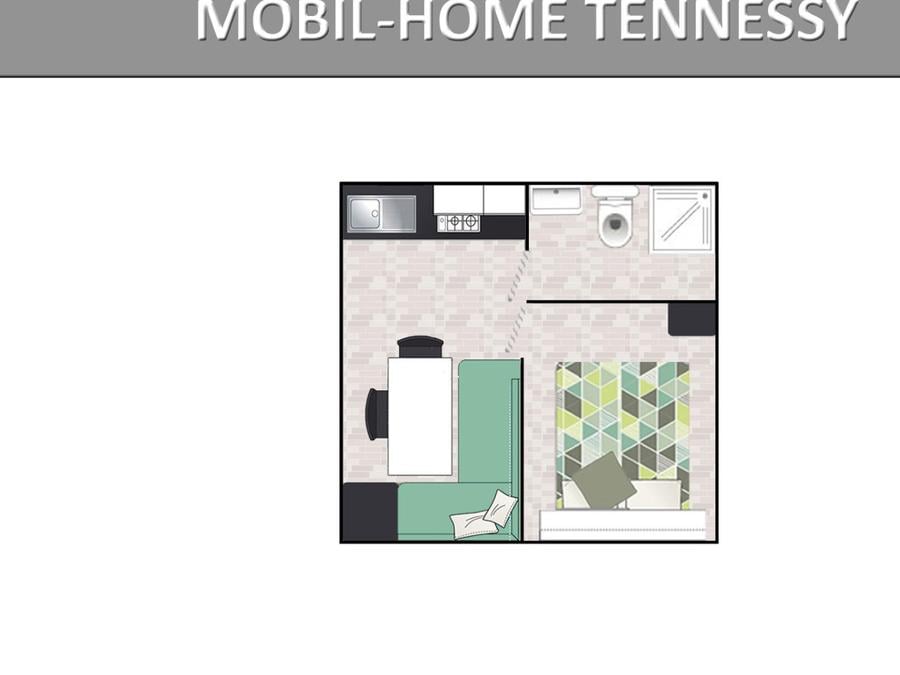 Mobilhome 2 personnes - TENNESSY. ECO 8