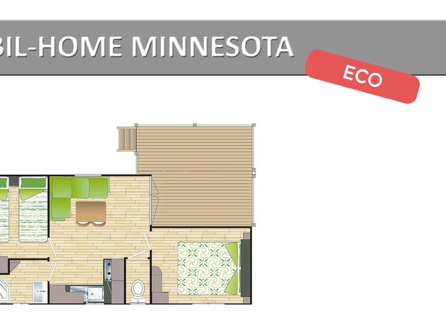 Mobilhome 4 personnes - MINNESOTA ECO 9