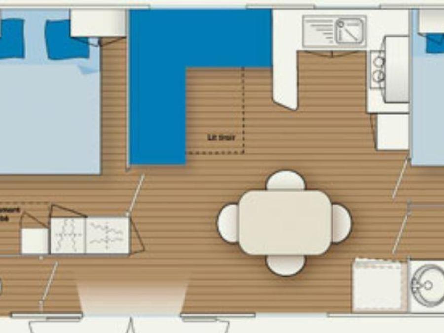 Appartement 5 personnes - CONFORT LOUISIANE 5