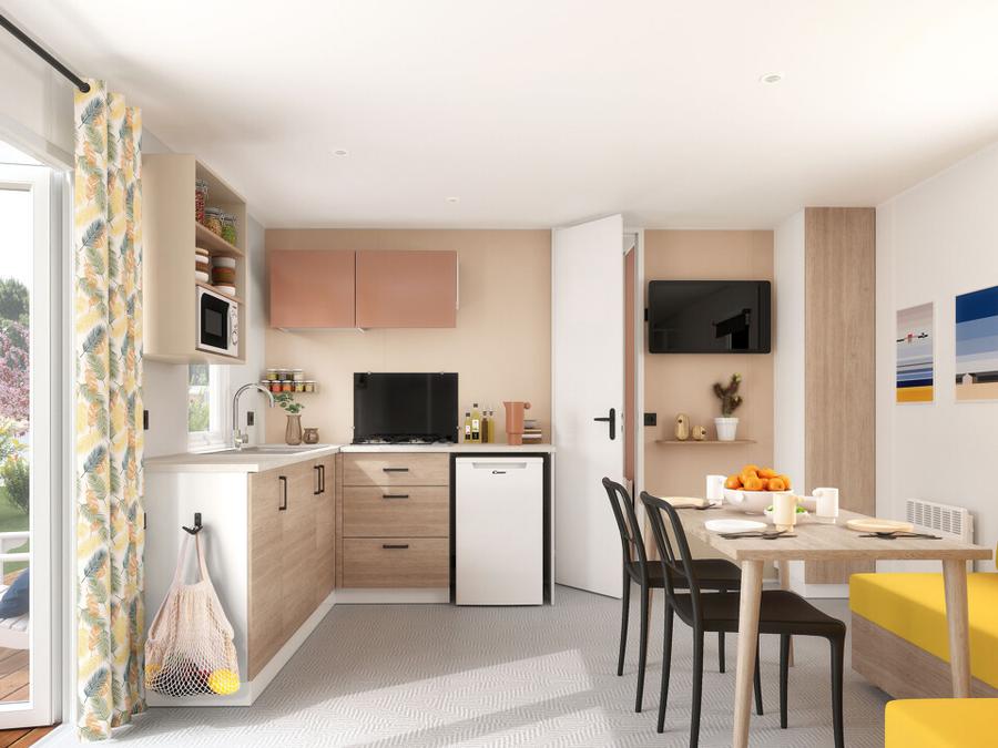 Mobilhome 4 personnes - CONFORT 2 PLUS | CLIM + 2 SBD 1
