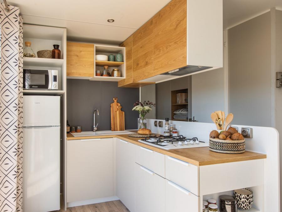 Mobilhome 6 personnes - PRESTIGE - 40m² 6/8 Pers. | CLIM 1