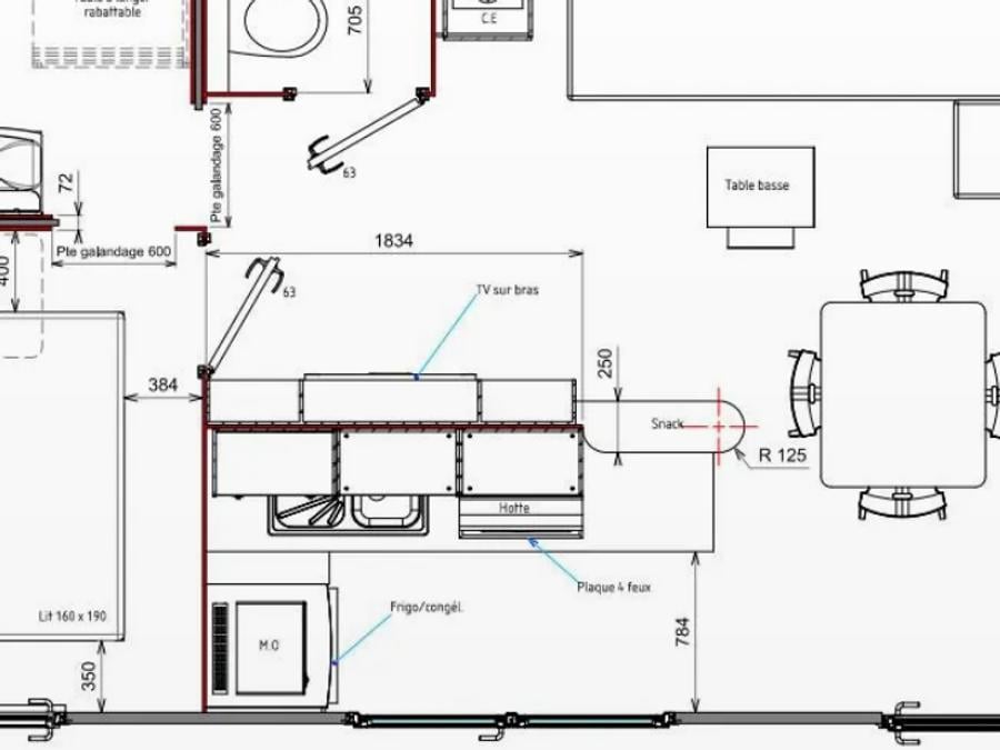 Mobilhome 6 personnes - PRIVILEGE 6