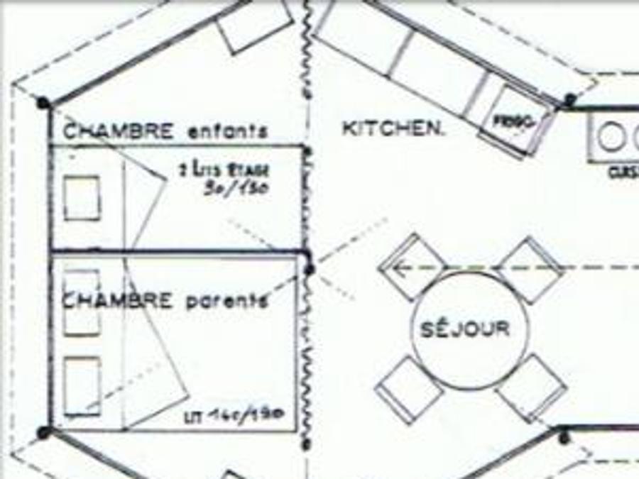Tente en toile et en bois 4 personnes - TIPI Sans sanitaires 6