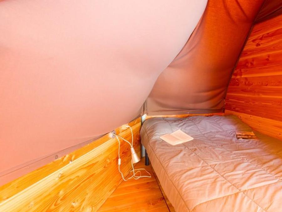 Tente en toile et en bois 4 personnes - TIPI Sans sanitaires 4