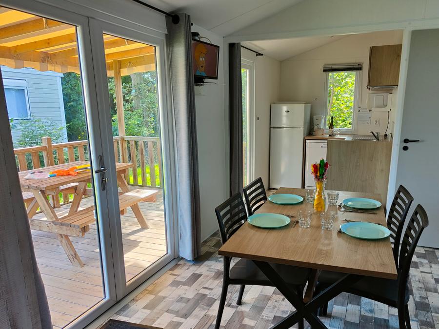 Mobilhome 4 personnes - Premium - 31m² - 2 chambres 1