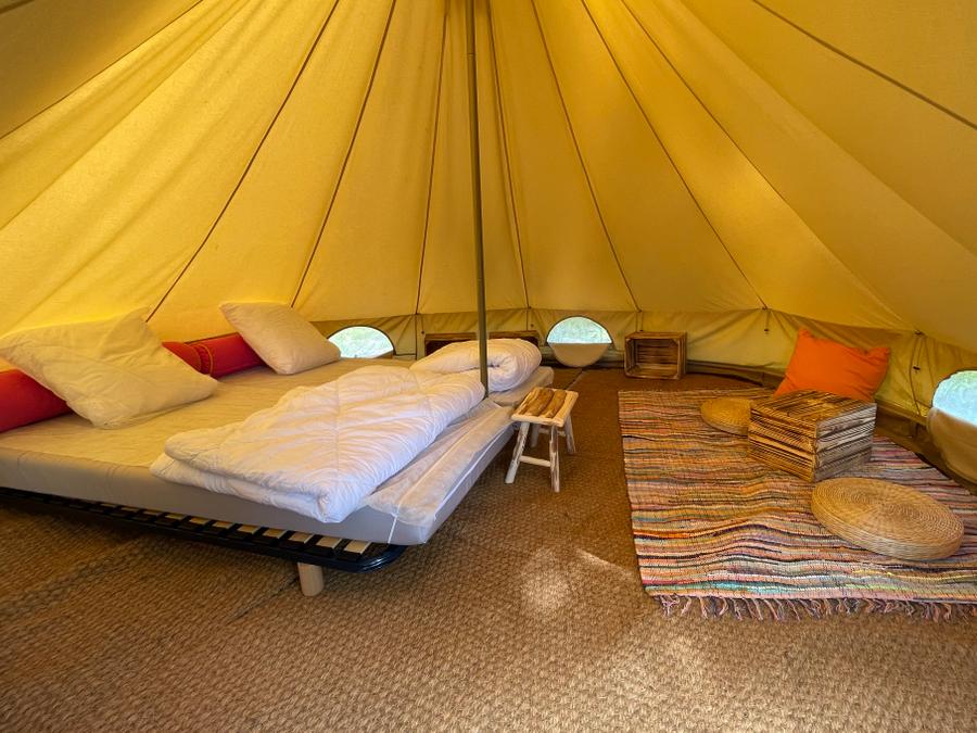 Tente en toile et en bois 2 personnes - Bivouac - 2 pers 1