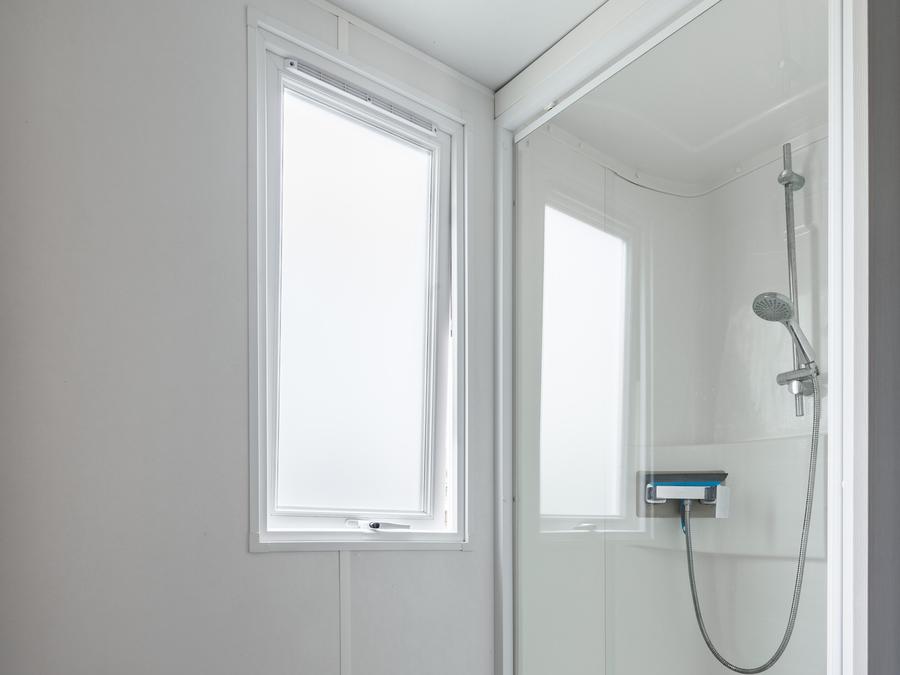 Mobilhome 2 personnes - Mobil-home Confort 18,60 m² (1 chambre) + terrasse bois semi-couverte 5