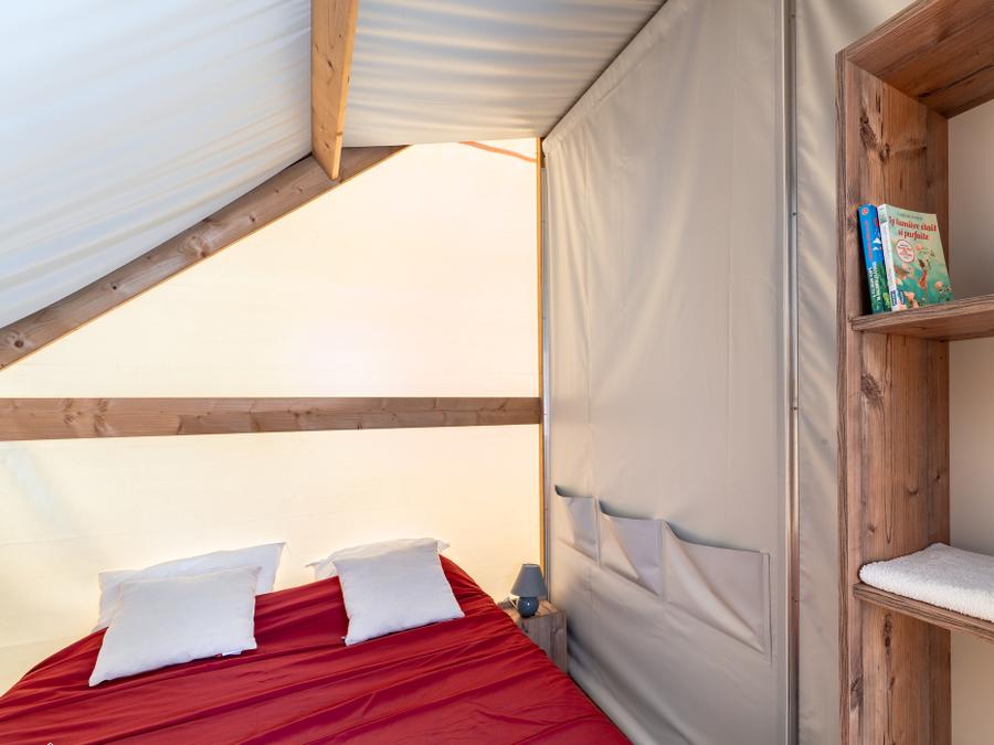 Lodge 4 personnes - Tente Écolodge Confort 17m² (2 chambres) - sans sanitaires 5