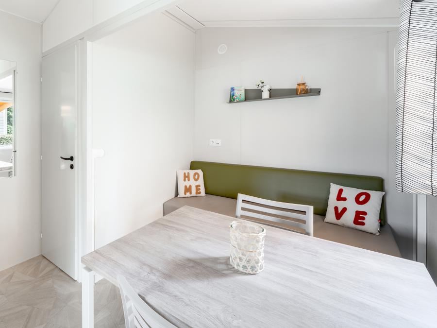 Mobilhome 2 personnes - Mobil-home Premium 19m² (1 chambre) + Lave-vaisselle + Terrasse semi-couverte 11m² 1