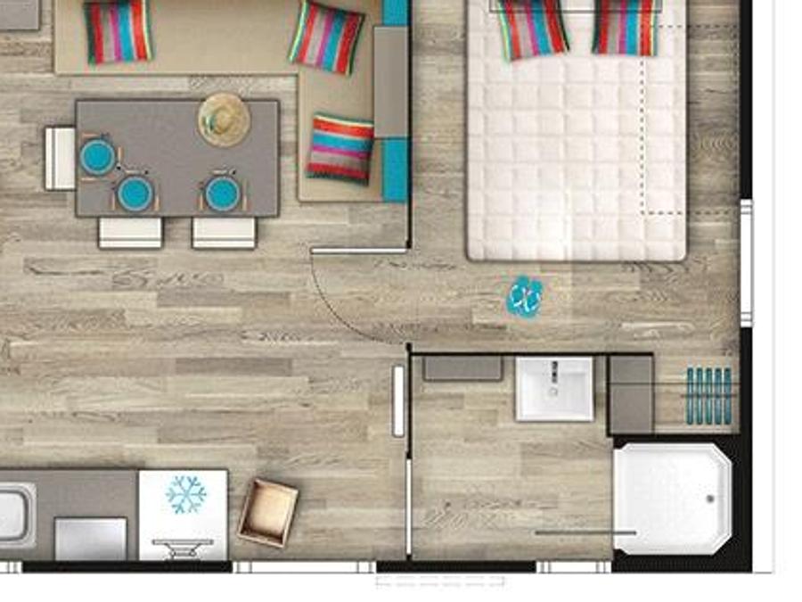 Mobilhome 6 personnes - CONFORT PLUS 31m² 12