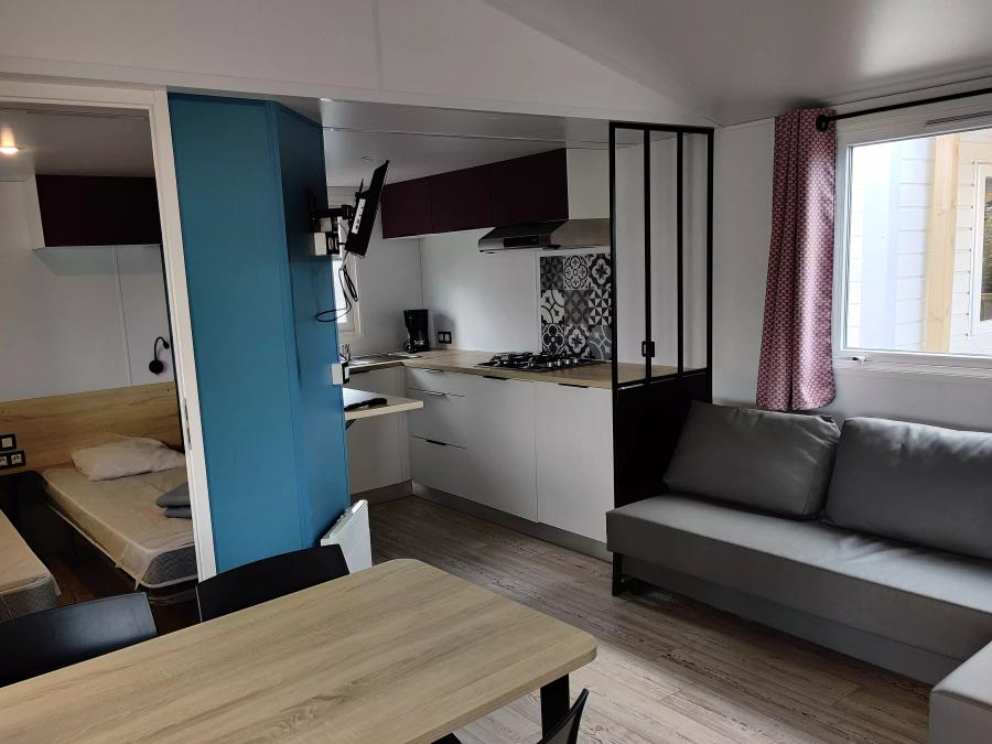 Mobilhome 6 personnes - Caraïbes 3 Pièces 4/6 Personnes + TV 1