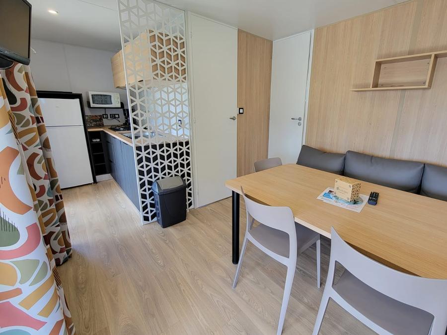 Mobilhome 6 personnes - C- Mobil-home Baltique climatisé 3 chambres 3